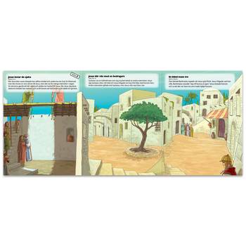 Klistermärkesbok Jesus, en produkt från Nya Musik som utvecklar och engagerar människor i alla åldrar.