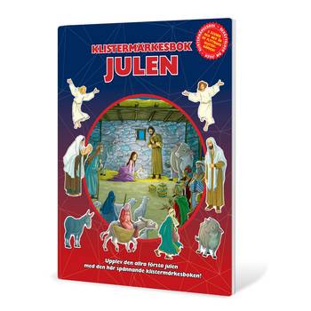 Klistermärkesbok Julen, en produkt från Nya Musik som utvecklar och engagerar människor i alla åldrar.