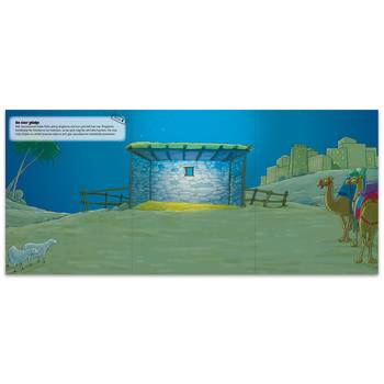 Klistermärkesbok Julen, en produkt från Nya Musik som utvecklar och engagerar människor i alla åldrar.