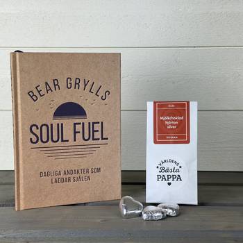 Paket - Bok: Soul Fuel+Chokladhjärtan - Världens bästa pappa, en produkt från Nya Musik som utvecklar och engagerar människor i alla åldrar.