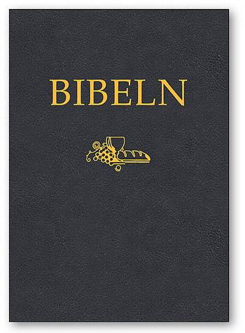 Svenska Folkbibeln 1998 - Storformat- Svart cabraskinn, en produkt från Nya Musik som utvecklar och engagerar människor i alla åldrar.