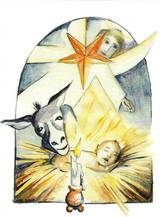 Julkort - Jesusbarnet, en produkt från Nya Musik som utvecklar och engagerar människor i alla åldrar.