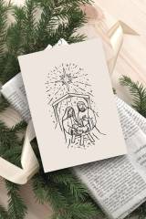 Julkort - Jesu födelse, en produkt från Nya Musik som utvecklar och engagerar människor i alla åldrar.