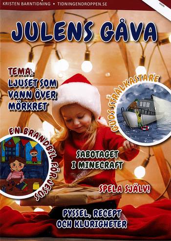 Julens gåva - Barnens jultidning - 2025, en produkt från Nya Musik som utvecklar och engagerar människor i alla åldrar.