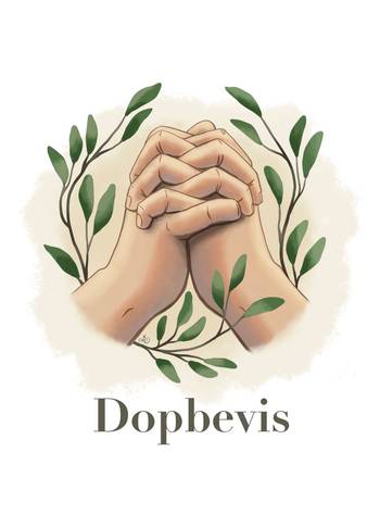 Dopbevis - Knäppta händer, en produkt från Nya Musik som utvecklar och engagerar människor i alla åldrar.