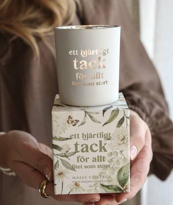 Lykta - Ett hjärtligt tack för allt, litet som stort, en produkt från Nya Musik som utvecklar och engagerar människor i alla åldrar.