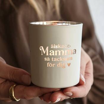 Lykta - Älskade mamma, så tacksam för dig, en produkt från Nya Musik som utvecklar och engagerar människor i alla åldrar.