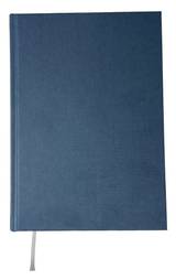 Anteckningsbok A5 linjerad/kolumn blå, en produkt från Nya Musik som utvecklar och engagerar människor i alla åldrar.