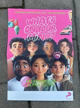 Alpha Youth - Affisch - A3 - What's On Your Mind? - Animerad - Rosa, en produkt från Nya Musik som utvecklar och engagerar människor i alla åldrar.