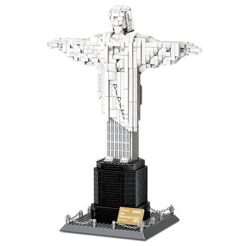 Kristusstatyn Rio De Janeiro - Byggklossar, en produkt från Nya Musik som utvecklar och engagerar människor i alla åldrar.