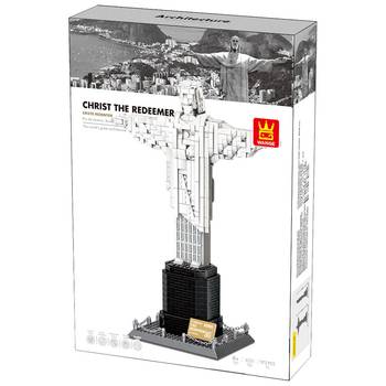 Kristusstatyn Rio De Janeiro - Byggklossar, en produkt från Nya Musik som utvecklar och engagerar människor i alla åldrar.