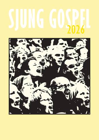 Sjung Gospel 2026 - Nothäfte, en produkt från Nya Musik som utvecklar och engagerar människor i alla åldrar.