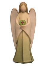 Skyddsängel med blomma - 12 cm, en produkt från Nya Musik som utvecklar och engagerar människor i alla åldrar.