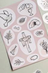 Klistermärkesark: Påsken, en produkt från Nya Musik som utvecklar och engagerar människor i alla åldrar.