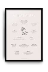 Poster: Bibeln säger att jag är, en produkt från Nya Musik som utvecklar och engagerar människor i alla åldrar.