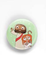 Knapp med flicka: Låt barnen komma till mig, en produkt från Nya Musik som utvecklar och engagerar människor i alla åldrar.