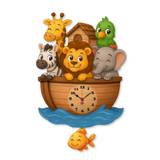 Väggklocka - Noas ark, en produkt från Nya Musik som utvecklar och engagerar människor i alla åldrar.