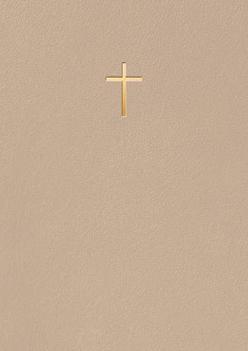 Bibel 2026 Beige konstskinn, en produkt från Nya Musik som utvecklar och engagerar människor i alla åldrar.