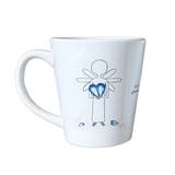 Mugg - Hoppets änglar - Hjärta, en produkt från Nya Musik som utvecklar och engagerar människor i alla åldrar.