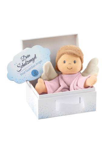 Snuttefilt - Skyddsängel - Rosa, en produkt från Nya Musik som utvecklar och engagerar människor i alla åldrar.