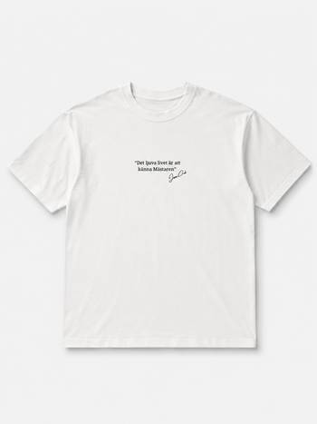 La Dolce Vita T-shirt - Vit, en produkt från Nya Musik som utvecklar och engagerar människor i alla åldrar.