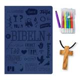Konfirmationspaket - Bibel 2000 - Blå, en produkt från Nya Musik som utvecklar och engagerar människor i alla åldrar.