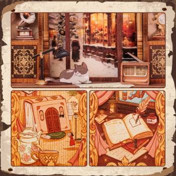 Book Nook - Bookshop Memories, en produkt från Nya Musik som utvecklar och engagerar människor i alla åldrar.