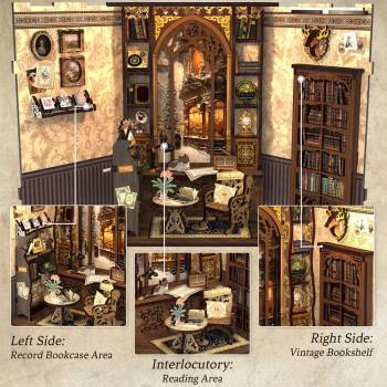 Book Nook - Bookshop Memories, en produkt från Nya Musik som utvecklar och engagerar människor i alla åldrar.