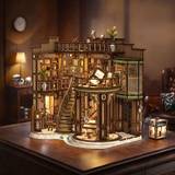 Miniatyrhus - Dreamy Book Hall, en produkt från Nya Musik som utvecklar och engagerar människor i alla åldrar.