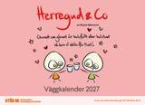 Herregud & Co Väggkalender 2027, en produkt från Nya Musik som utvecklar och engagerar människor i alla åldrar.