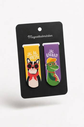Magnetbokmärken - Jag är viktig/Jag räknas!, en produkt från Nya Musik som utvecklar och engagerar människor i alla åldrar.