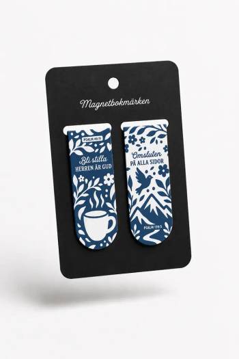 Magnetbokmärken - Bli stilla/Omsluten, en produkt från Nya Musik som utvecklar och engagerar människor i alla åldrar.