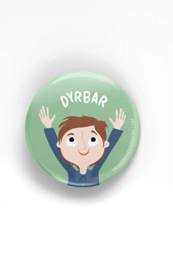 Knapp med sprallig unge: Dyrbar, en produkt från Nya Musik som utvecklar och engagerar människor i alla åldrar.