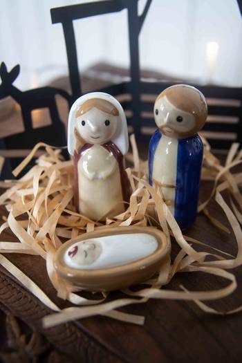 Julrubba i keramik, en produkt från Nya Musik som utvecklar och engagerar människor i alla åldrar.