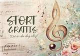 Vykort - Stort grattis, en produkt från Nya Musik som utvecklar och engagerar människor i alla åldrar.