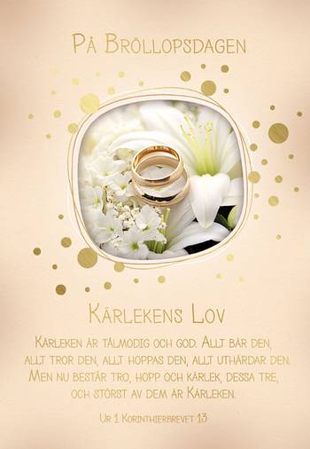 Dubbelt kort - Bröllop - Kärlekens lov, en produkt från Nya Musik som utvecklar och engagerar människor i alla åldrar.