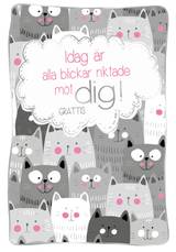 Dubbelt kort - Grattis, en produkt från Nya Musik som utvecklar och engagerar människor i alla åldrar.