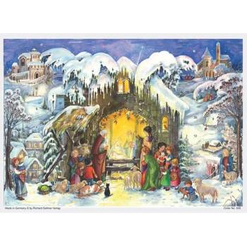 Adventskalender - Jesus är född - Glitter, en produkt från Nya Musik som utvecklar och engagerar människor i alla åldrar.