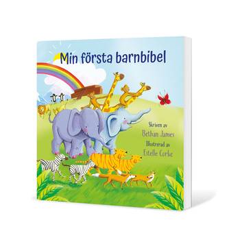 Min första barnbibel, en produkt från Nya Musik som utvecklar och engagerar människor i alla åldrar.