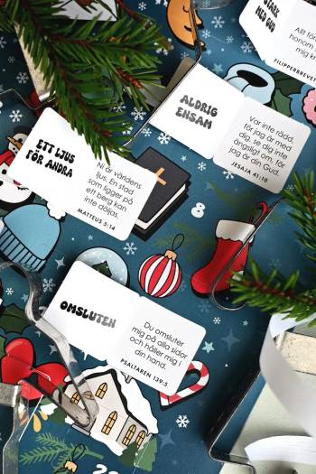 Julkalender för tweens: Bibeln säger att jag är, en produkt från Nya Musik som utvecklar och engagerar människor i alla åldrar.