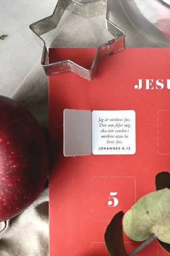 Jesuskalendern, en produkt från Nya Musik som utvecklar och engagerar människor i alla åldrar.