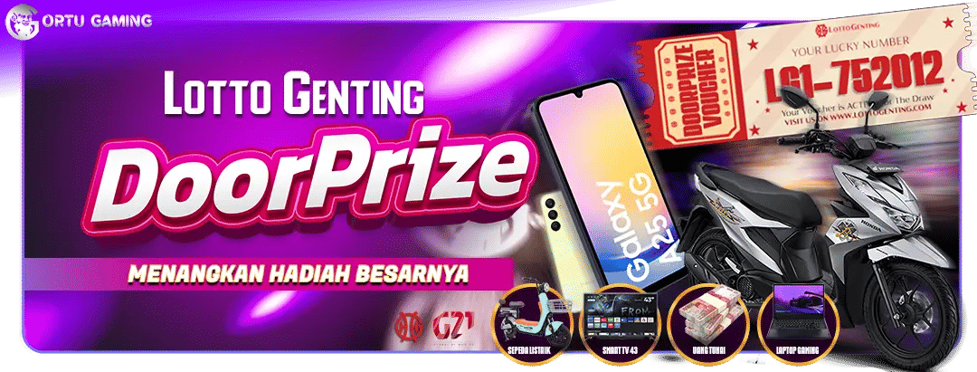 Promo Doorprize Lotto Genting Ortugaming