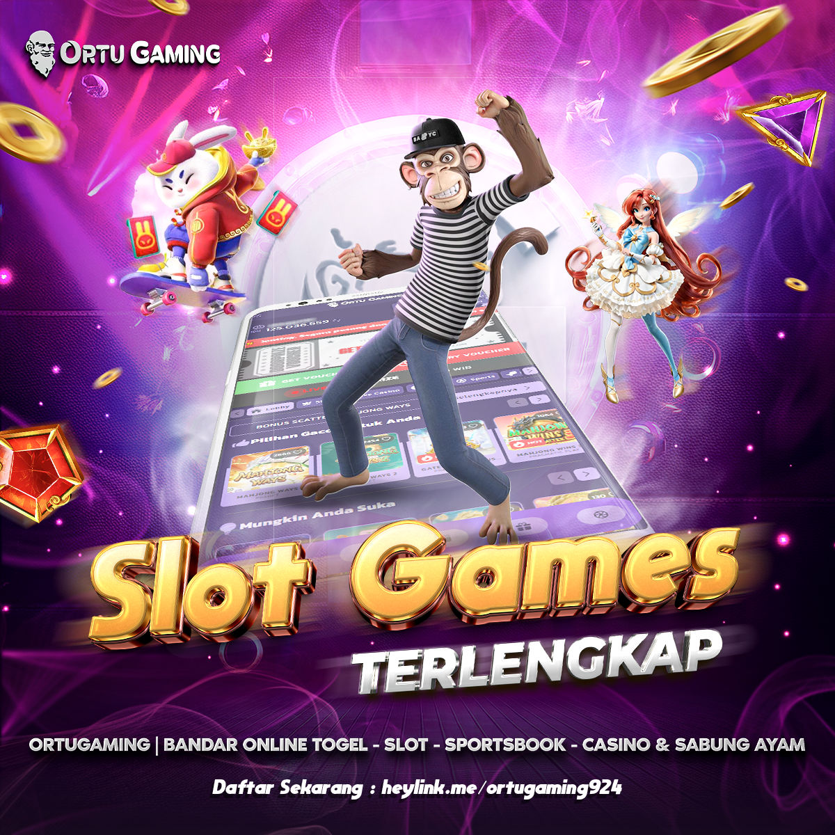 Ortugaming - Daftar Akun Togel Online