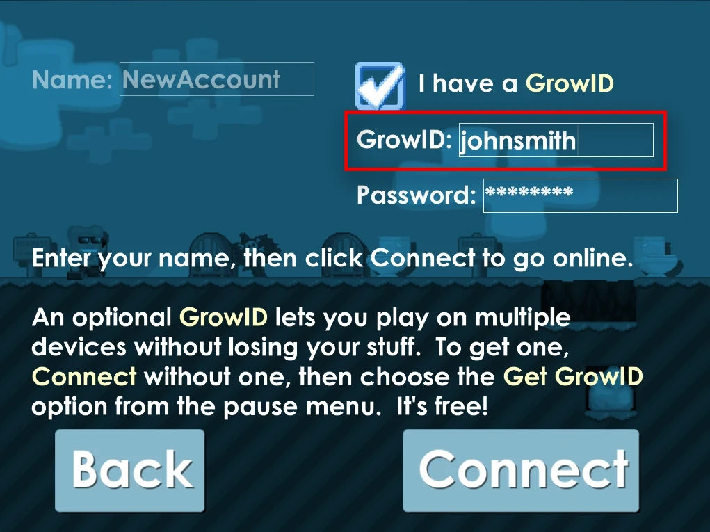 Cara mencari GrowID Growtopia