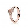 Pandora Sparkling Love Knot Ring 180997CZ