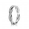 Pandora Braided Pave Ring 190892CZ