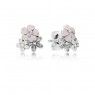 Pandora Poetic Blooms Stud Earrings 290686ENMX