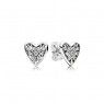 Pandora Hearts Of Winter Stud Earrings 296368CZ