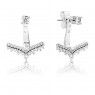 Pandora Princess Wish Stud Earrings 297739CZ