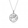 Pandora Family Tree Necklace 390384CZ